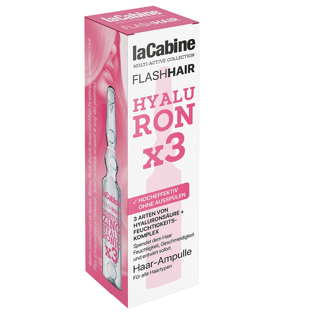 laCabine Flash Hair Hyaluron x3 Ampulle 5 ml