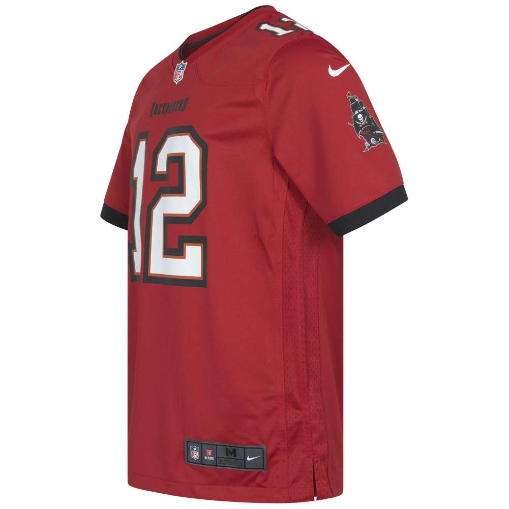 Tampa Bay Buccaneers NFL Nike #12 Tom Brady Herren American Football Trikot