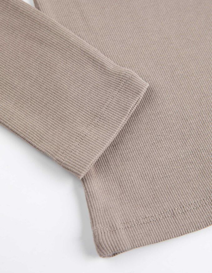 Langarmshirt - Baumwoll-Mix