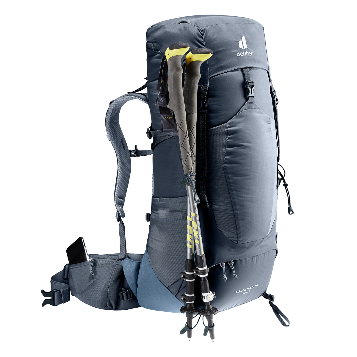 deuter Aircontact Lite 40+10 3340123 Schwarz 319- Black