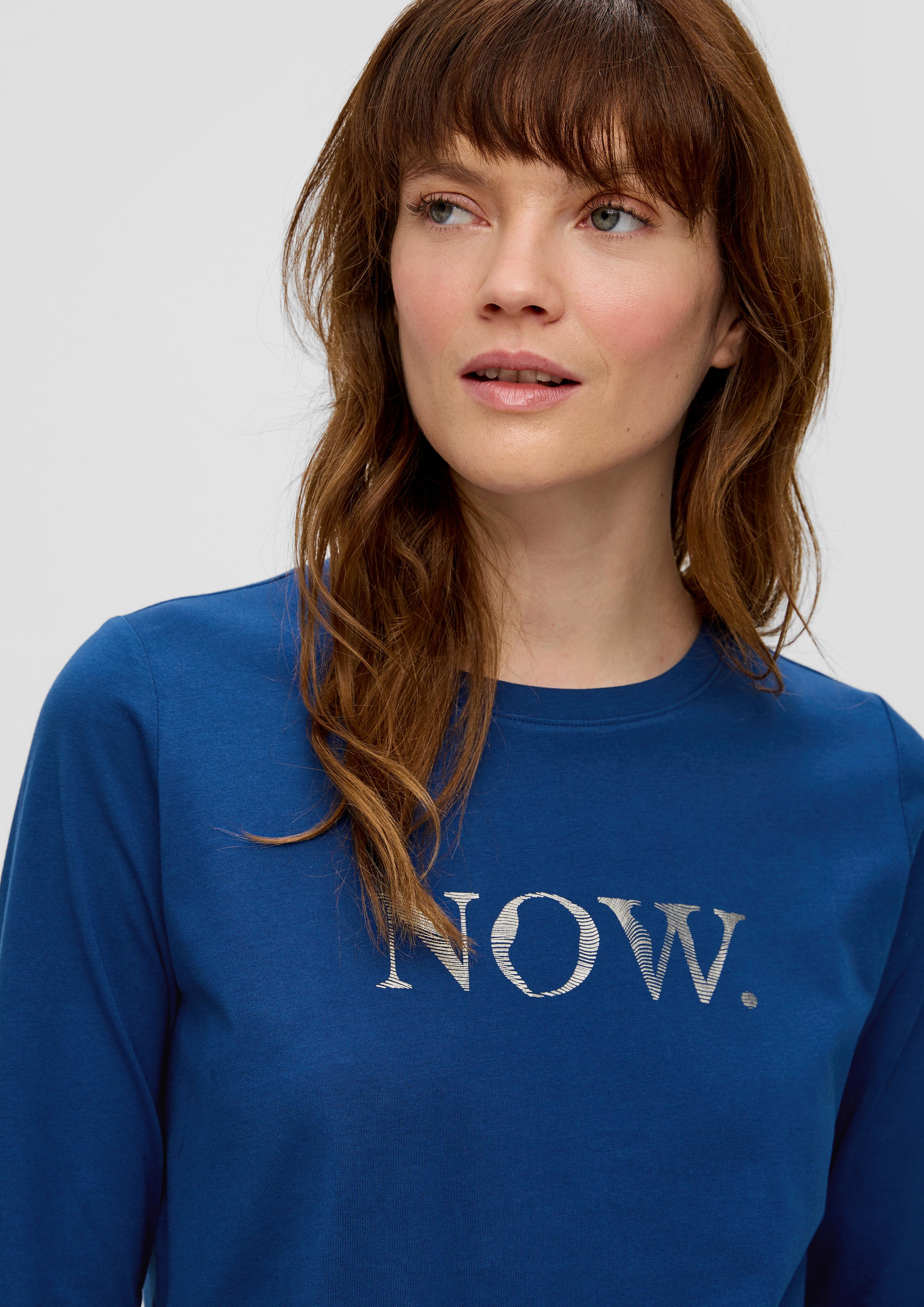 Longsleeve mit Frontprint  2146247-56D1