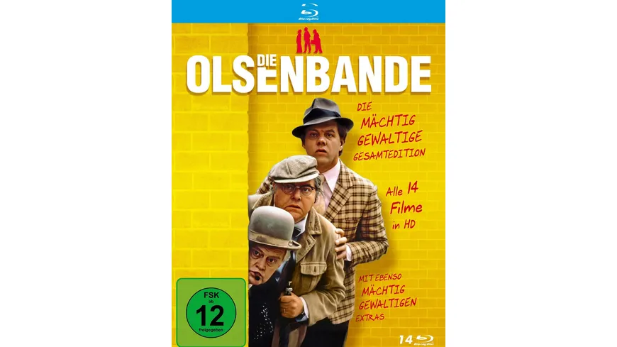 Die (mächtig gewaltige) Olsenbande Gesamtedition - mit ebenso mächtig gewaltigen Extras  [14 BRs]