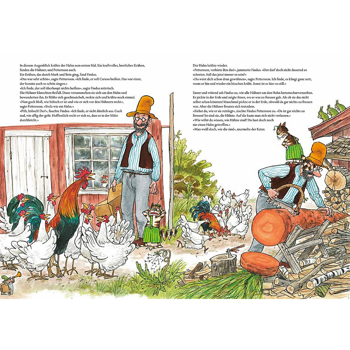 Findus und der Hahn im Korb