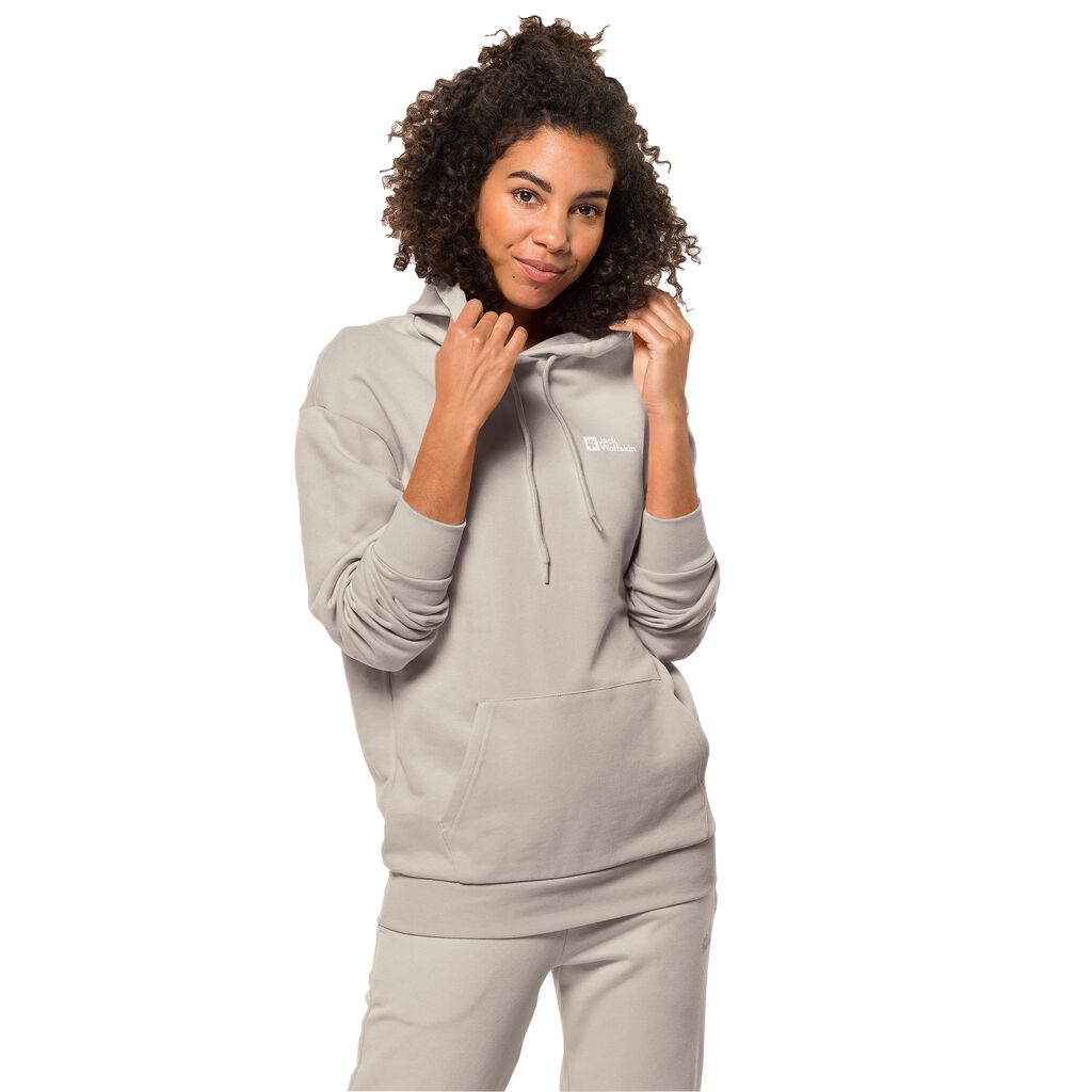 ESSENTIAL HOODY W Hoodie aus Bio-Baumwolle Damen