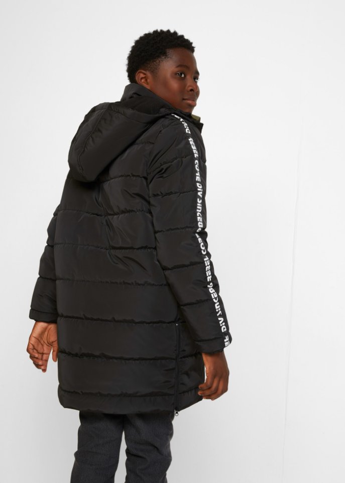 Jungen Winterparka mit Kapuze