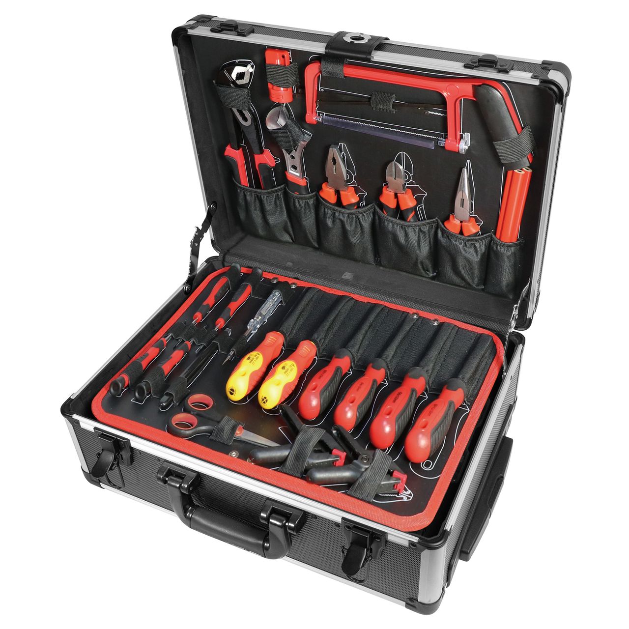 TECH-CRAFT Tech Craft Alu Werkzeugkoffer 211 tlg