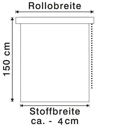 Seitenzugrollo Thermo Klemmrollo Energiesparend, GARDINIA, verdunkelnd, ohne Bohren, freihängend, Klemmfix, abdunkelnd mit Thermobeschichtung