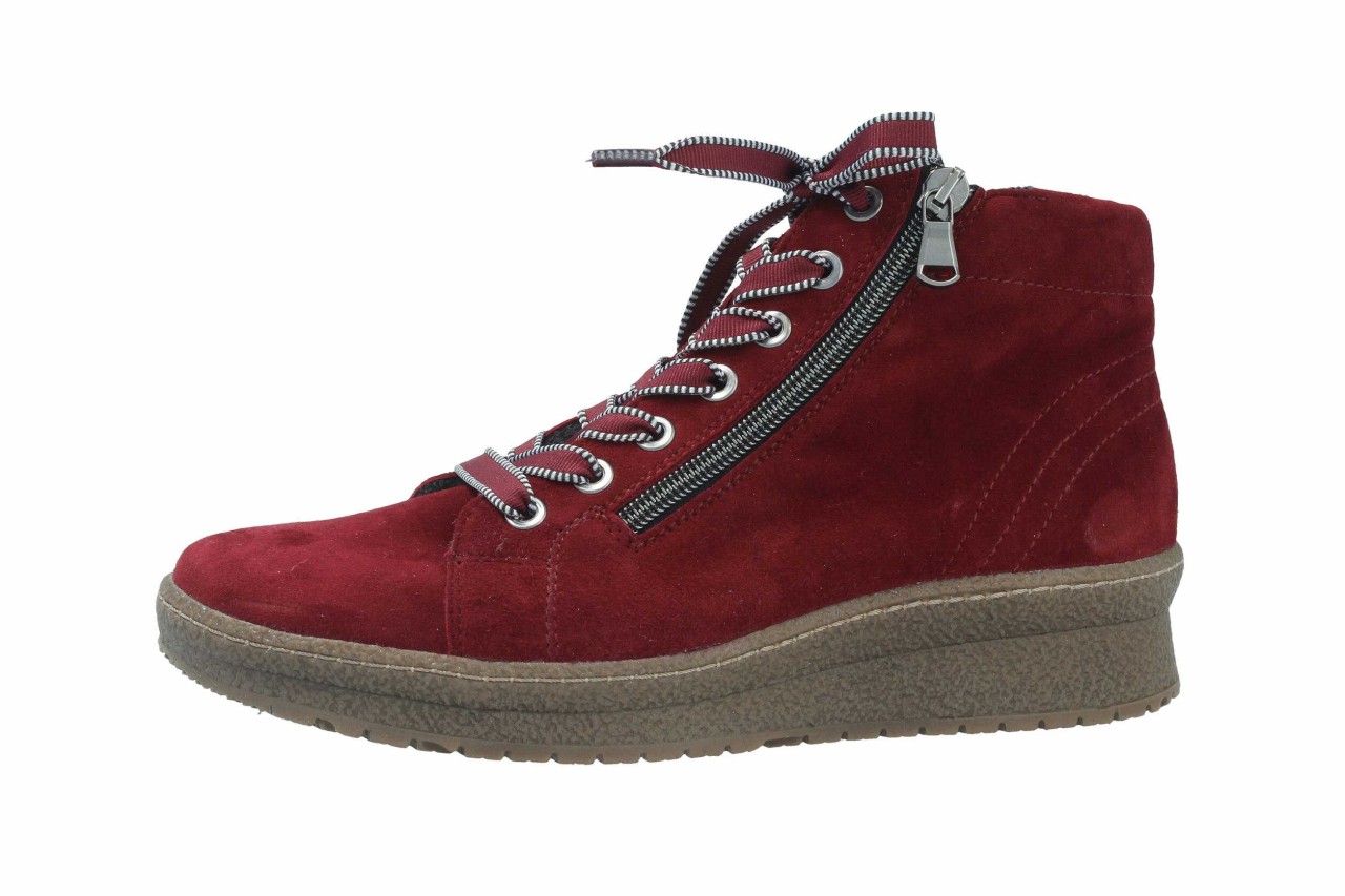 SEMLER Schnür-Stiefeletten rot Ilona