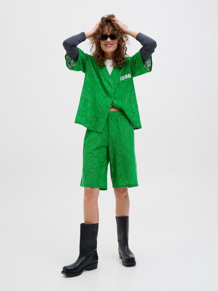 JJXX Shorts in Green Bee günstig kaufen
