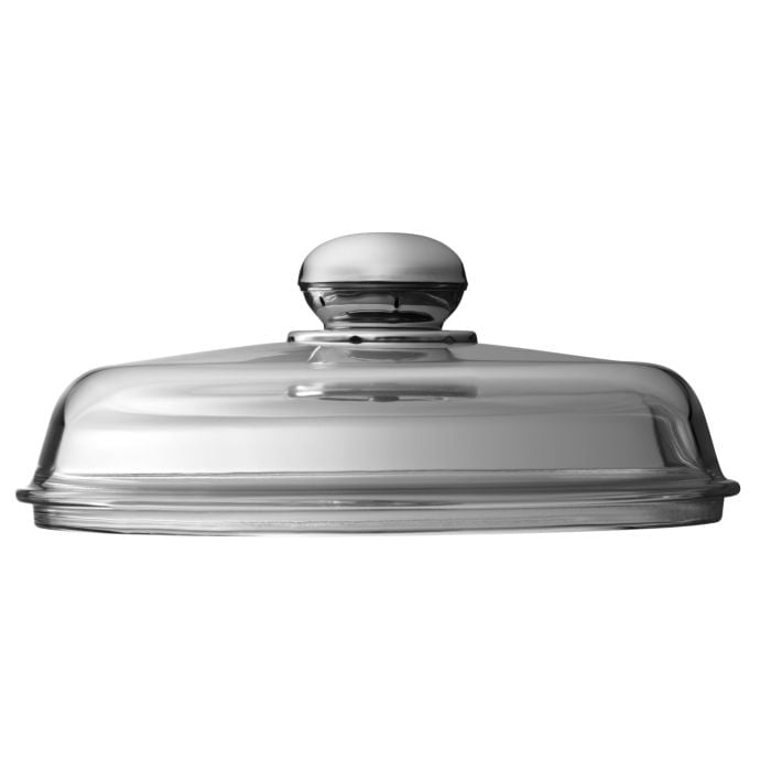 Silit Glasdeckel mit Edelstahlgriff, 24 cm