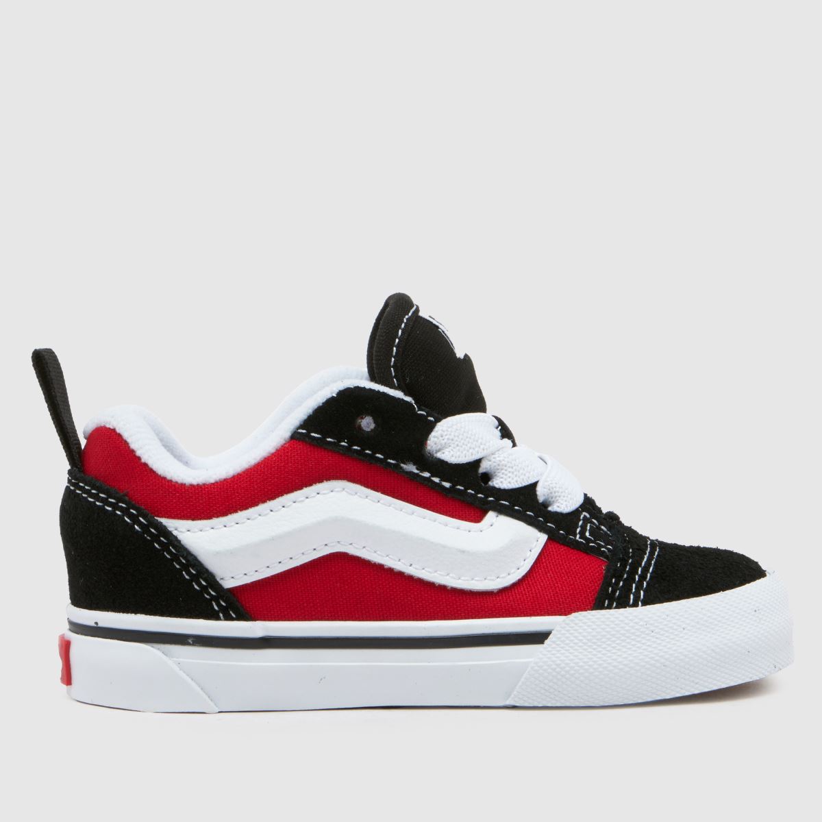 Vans svarta & röda knu skool pojkar småbarn småbarn