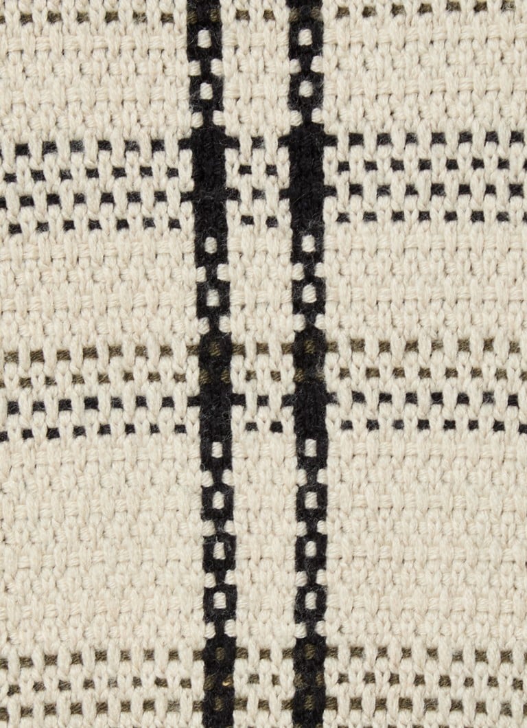 Cardigan gros din satin de la SAMSØE SAMSØE, confecționat dintr-un amestec de lână.