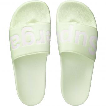 Superga Slides Polysoft Pantolette in grün