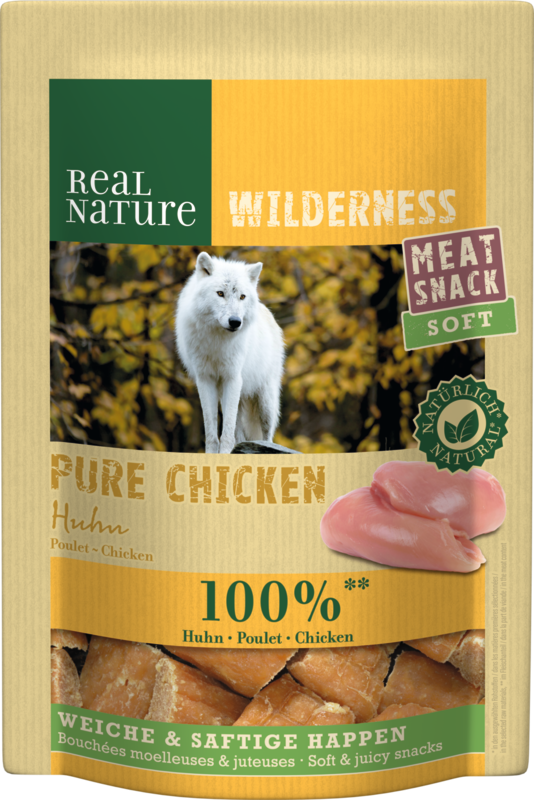 REAL NATURE Snacks REAL NATURE WILDERNESS Meat Snack Soft 150g Huhn