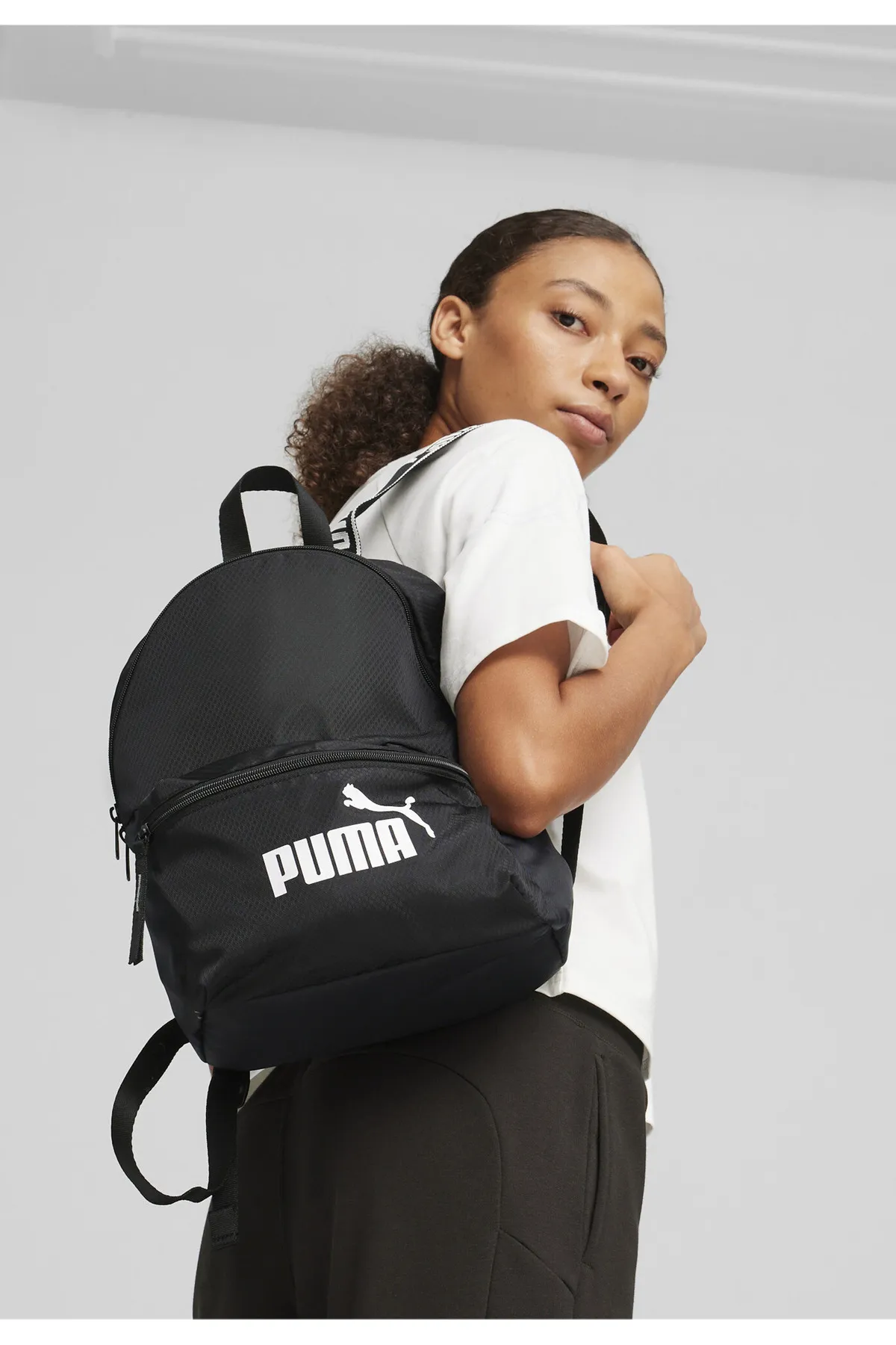 Puma  Rucksack - Schwarz - Unifarben