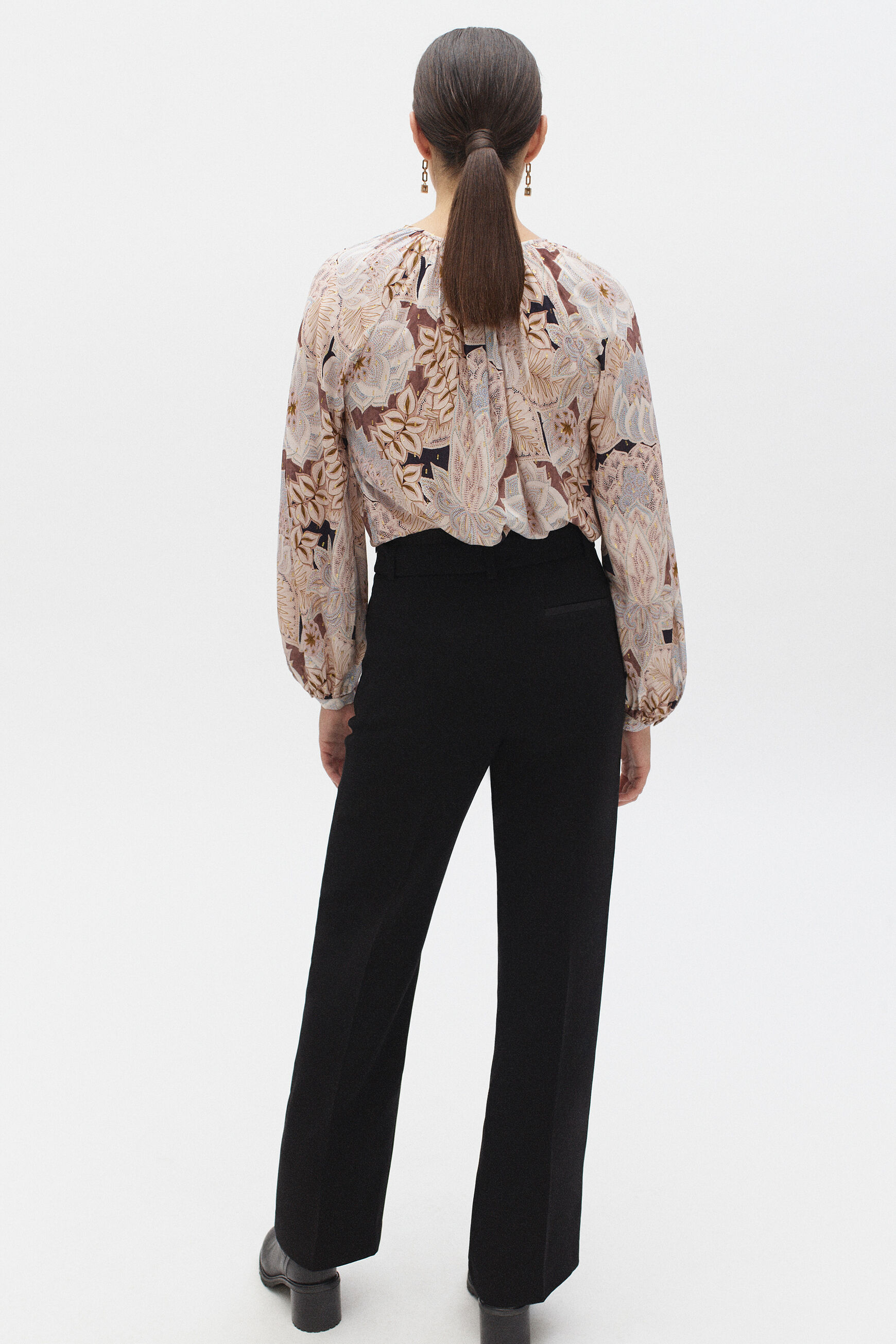 pantalon marco noir femme