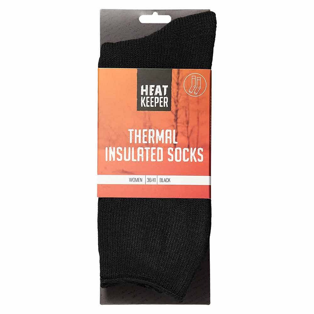 Heat Keeper Schwarze Damen Thermische Socken