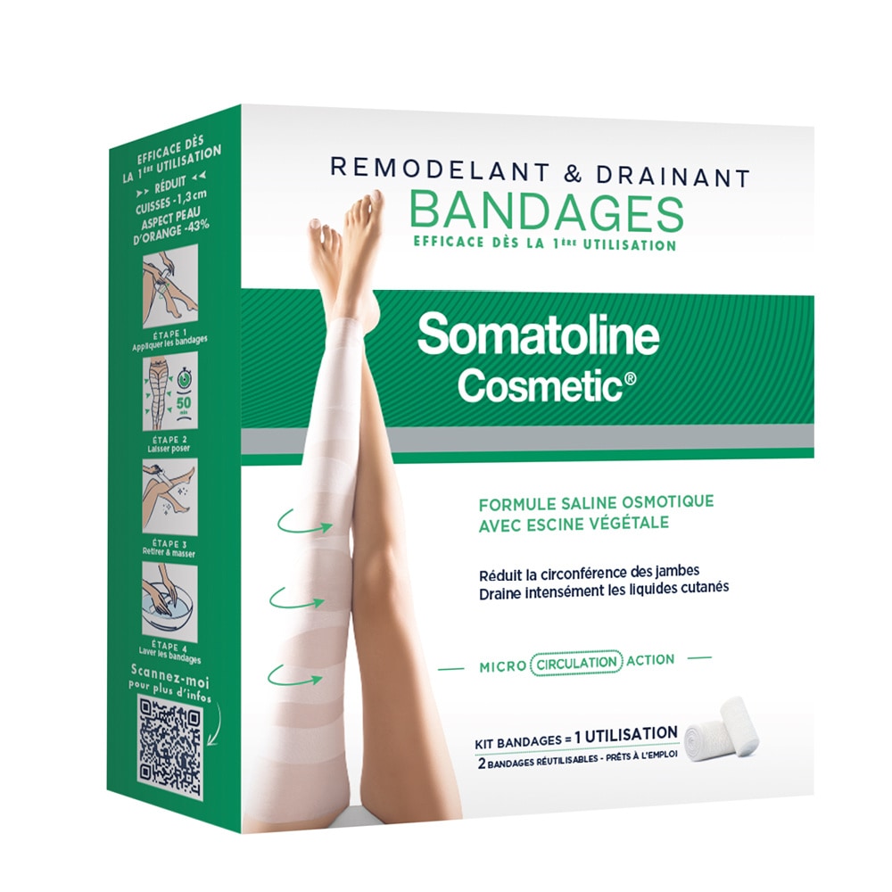 somatoline cosmetic BANDAGES-KIT 1ère UTILISATION Bandages