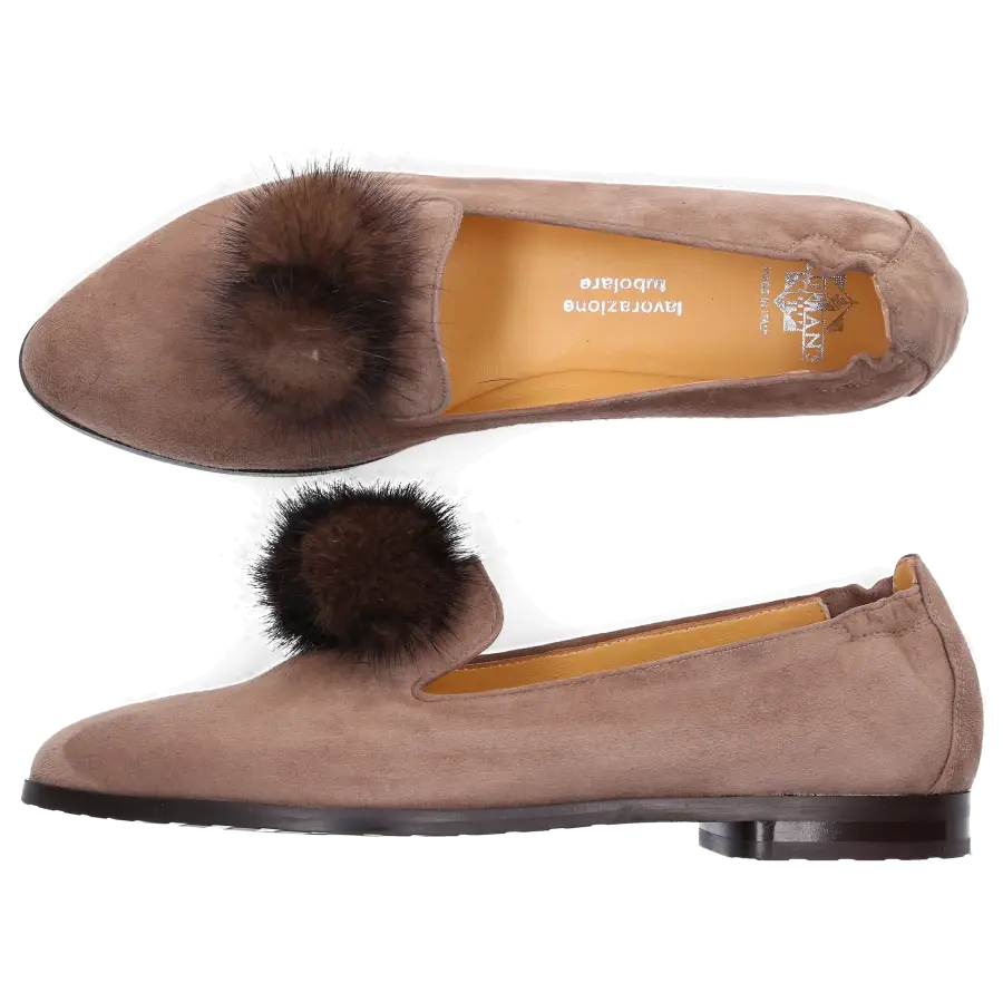 Truman's - Loafer 8858 Veloursleder Bommel braun - braun