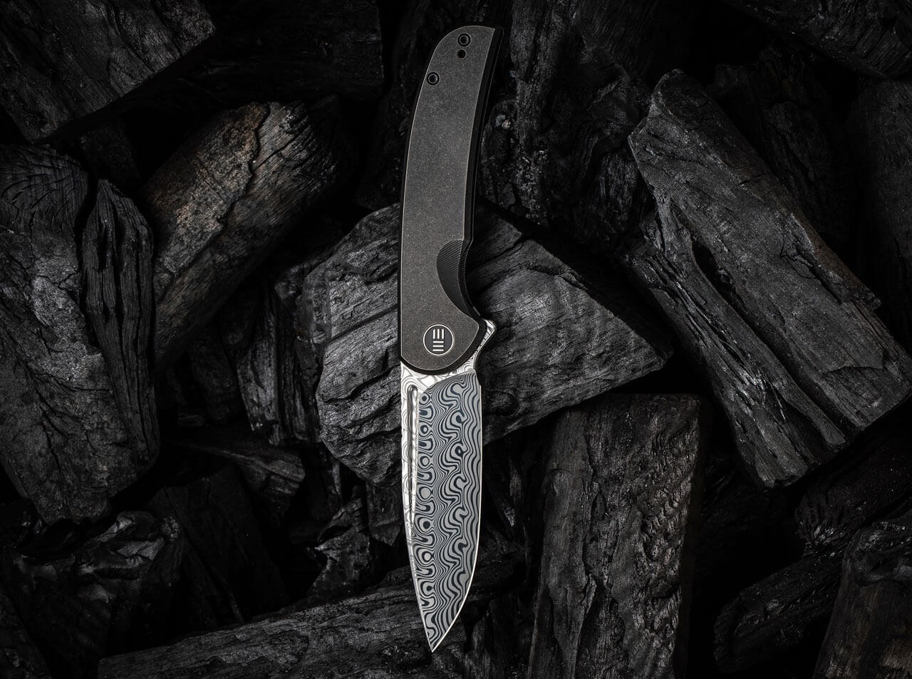 Beacon Damascus Titanium Black