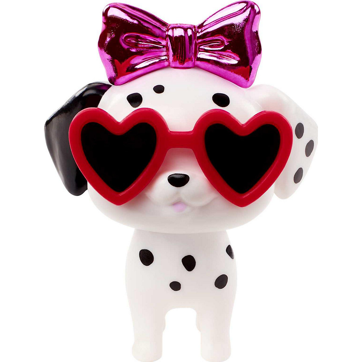 Barbie Extra Puppe mit lila Flausch-Kragen & Stiefel (schwarze Haare)