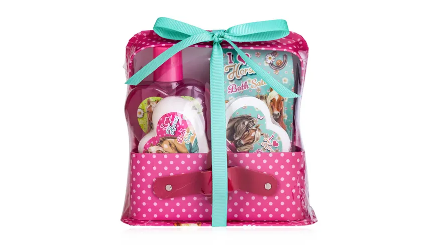 Accentra Badeset I Love Horses Geschenkpackung