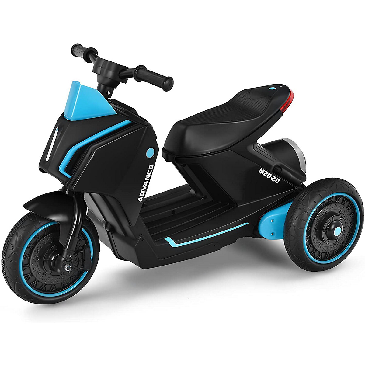 Motorrad Dreirädrig mit Scheinwerfer&Rücklicht
