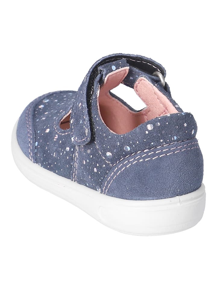 PEPINO Leder-Sneakers in Dunkelblau günstig kaufen
