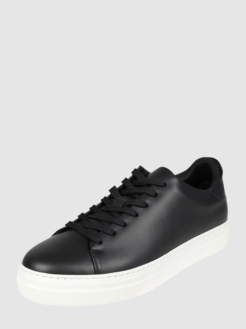 Sneaker aus Leder Modell 'David' in weiß