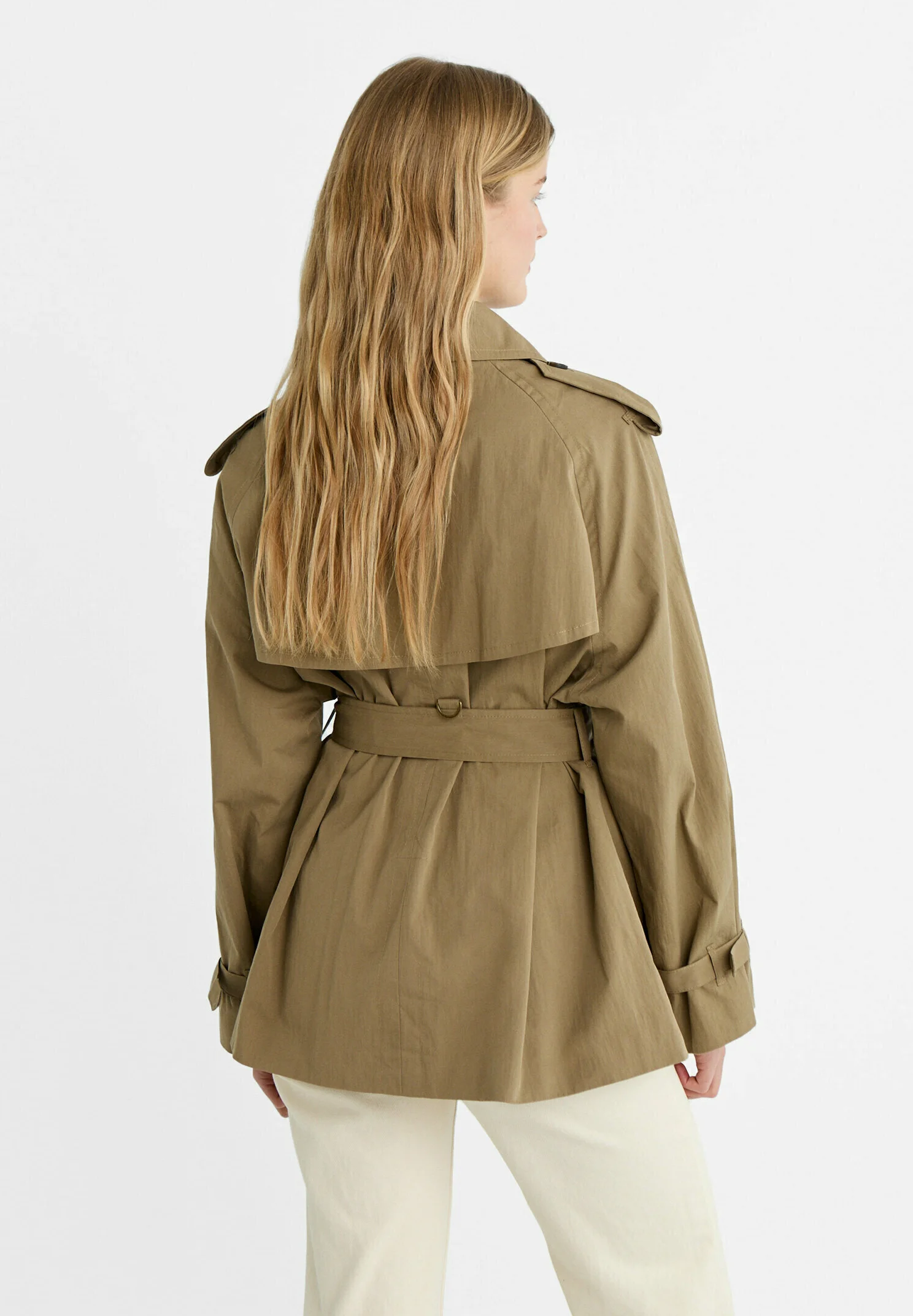 Stradivarius MEDIUM- Gabardina