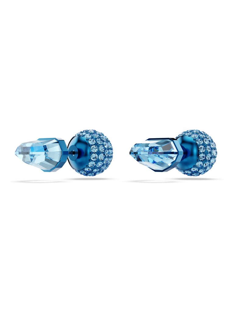 Swarovski Lucent stud earrings with crystal