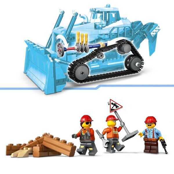 LEGO City 60466 Bulldozer Amarelo