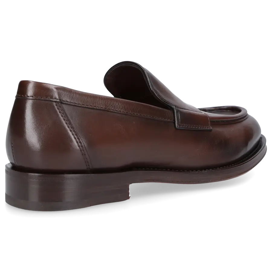 Santoni - Loafer 18357 Kalbsleder - braun