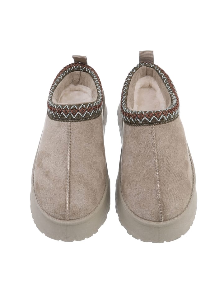Ital-Design High Heel in Khaki günstig kaufen