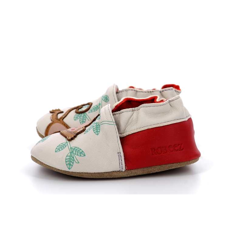 Chaussons cuir tannage vegetal Acrobaticmonkey