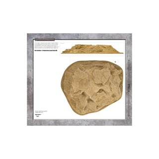 Battlefield in a Box: Extra Large Rocky Hill - Sandstone