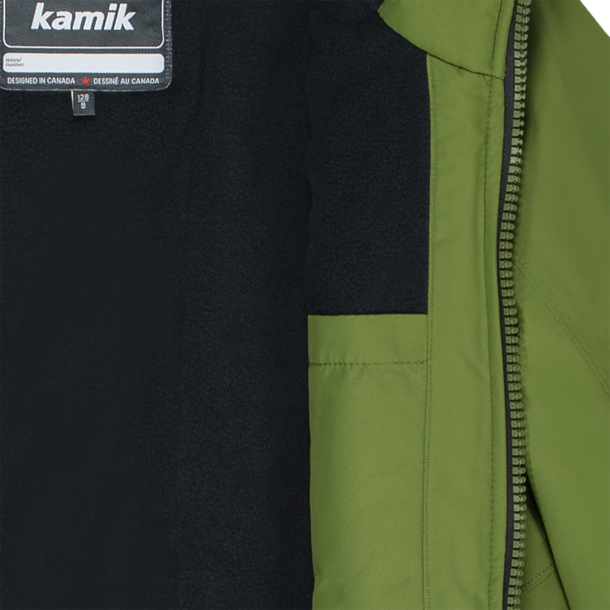Kamik Finn Winterjacke dunkelgruen