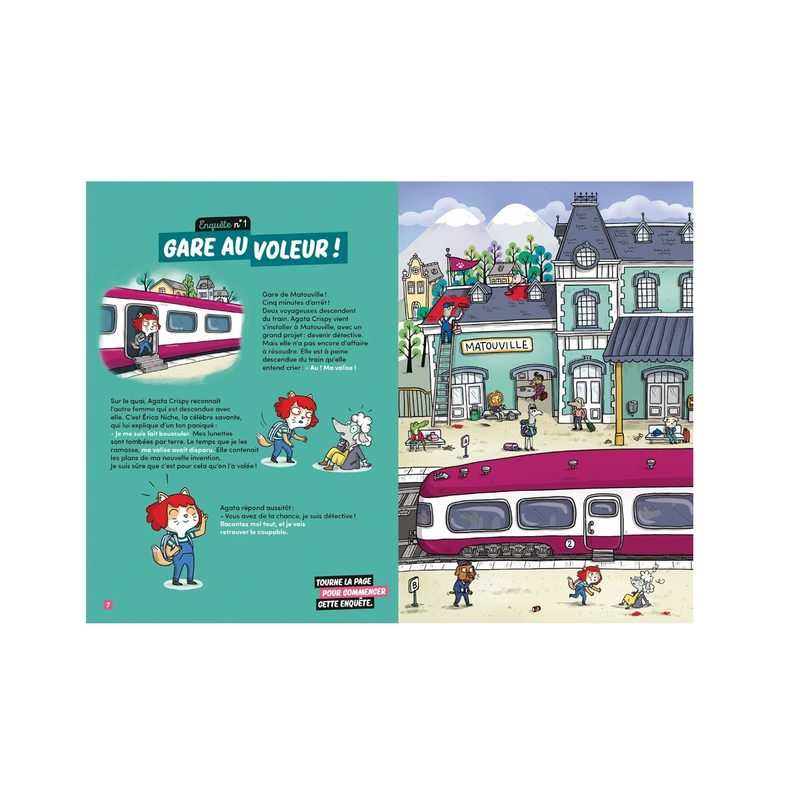 Livre Mes premières énigmes à tous les étages - T01 - Bienvenue à Matouville - Bayard Jeunesse