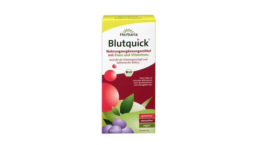 Herbaria Blutquick bio 250 ml