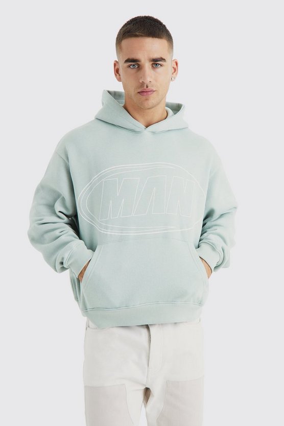 Kastiger Oversize Man Hoodie