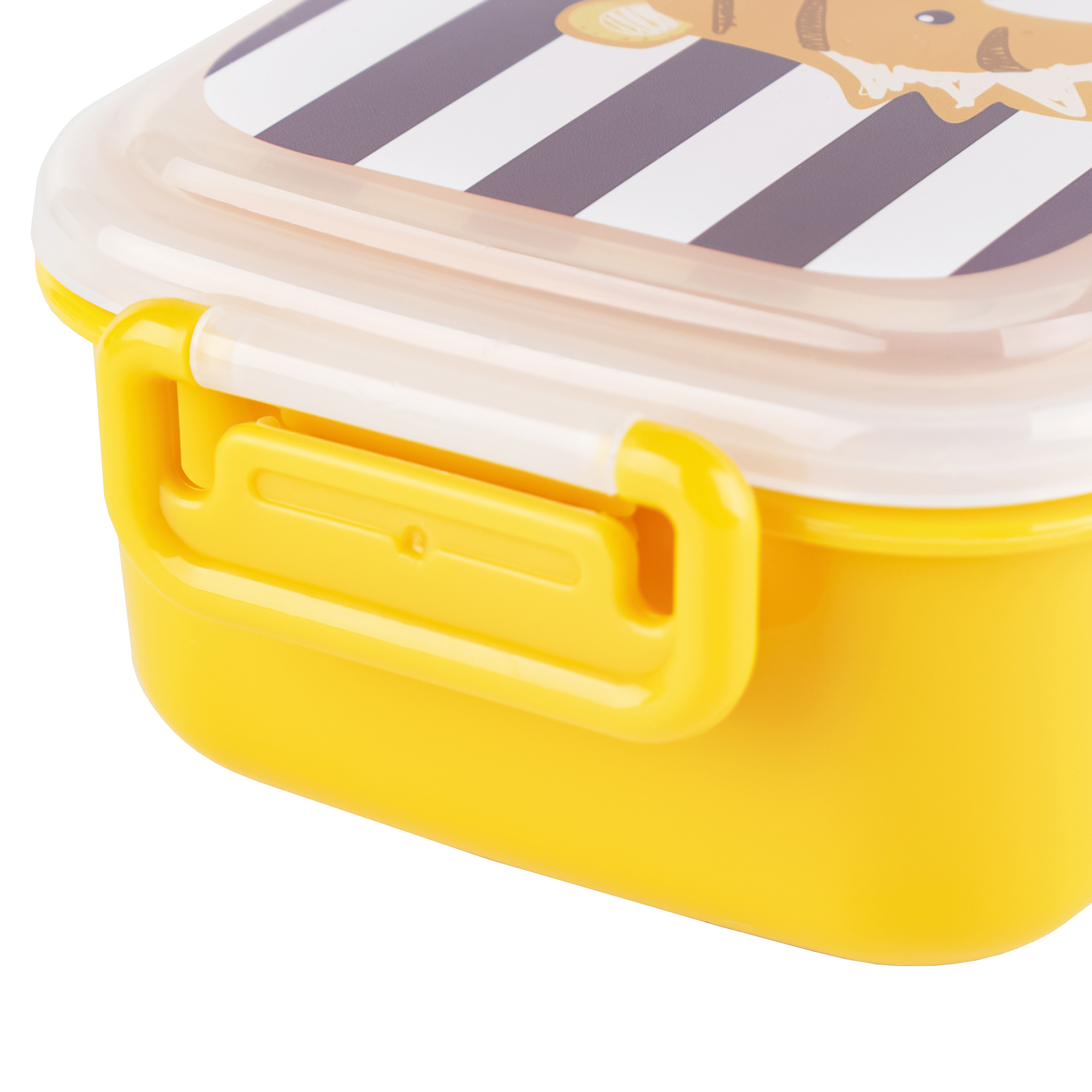 Kinder Set Edelstahl-Trinkflasche und Brotbox Tiger