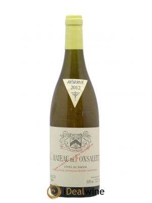 Côtes du Rhône Château de Fonsalette Emmanuel Reynaud  2012 - Lot de 1 Bouteille