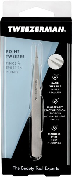 Tweezerman Pinzette Point, spitz, geblistet Pinzette