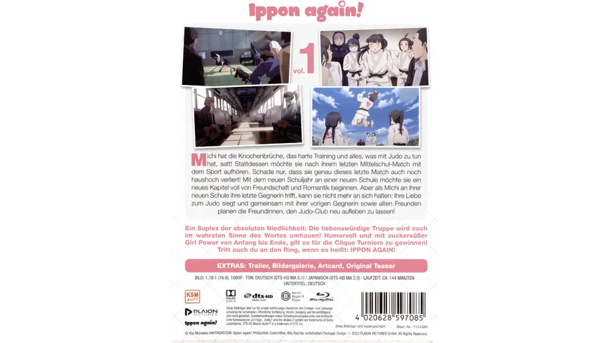 Ippon Again!: Volume 1 (Ep. 1-6)