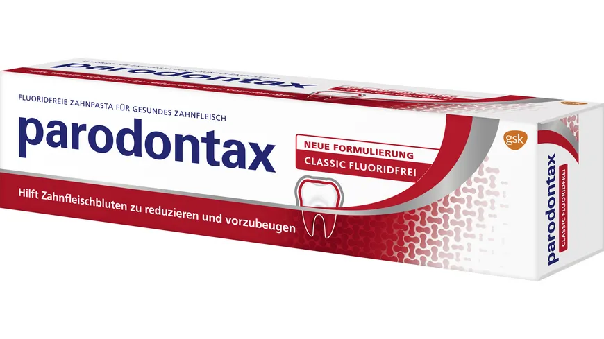 Parodontax Classic Fluoridfrei Zahncreme 75 ml