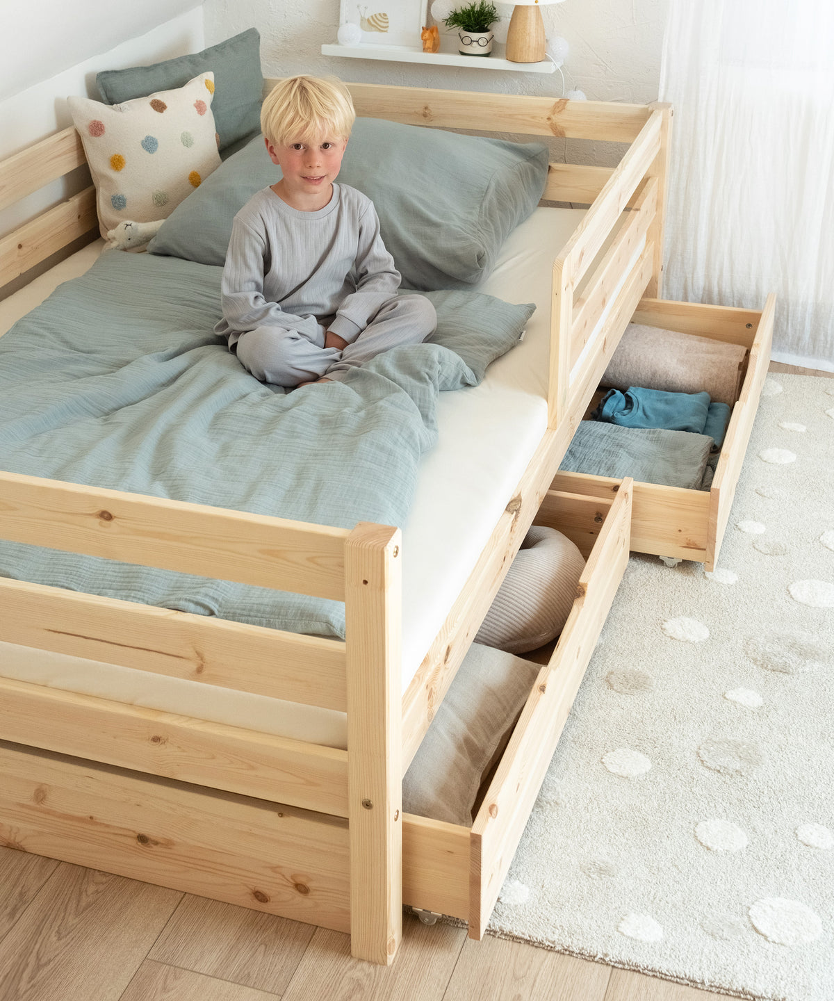 Kinderbett Kiefer K3 Natur