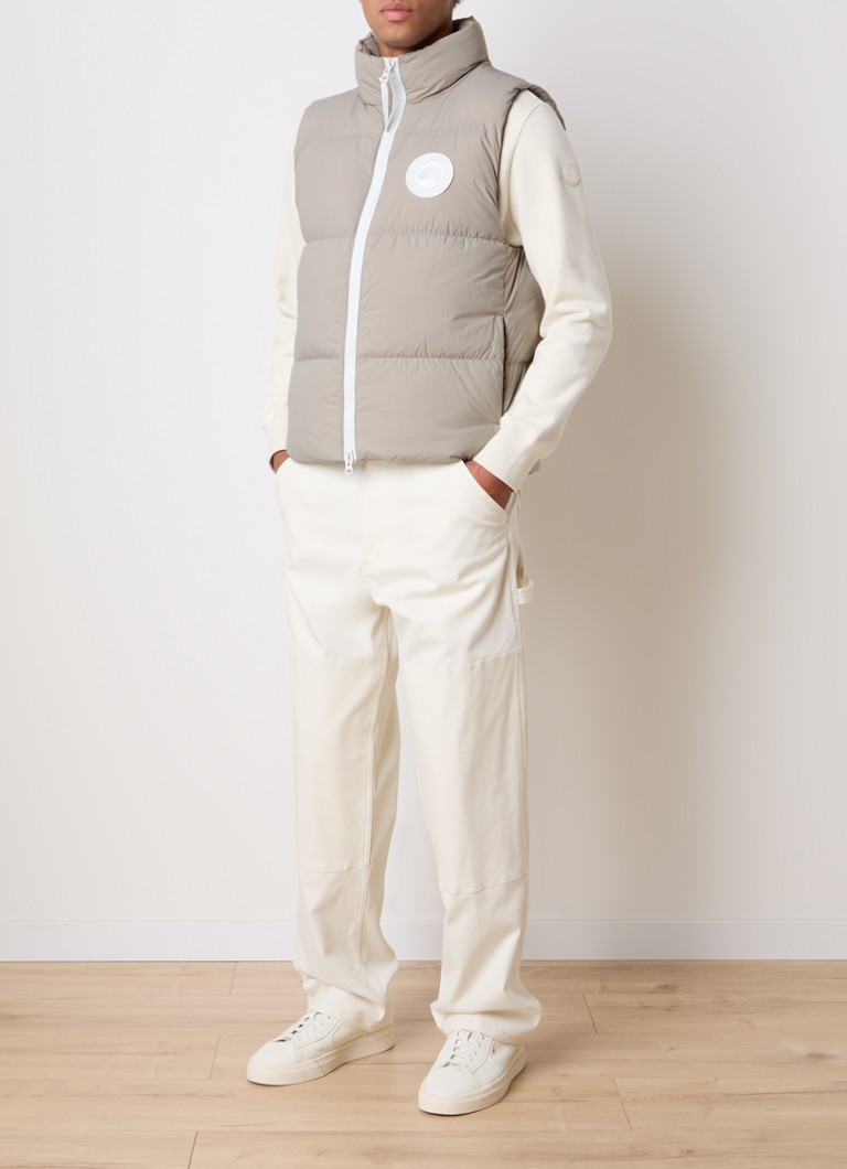 Γιλέκο με καπιτονέ φούτερ Canada Goose Lawrence από πούπουλα