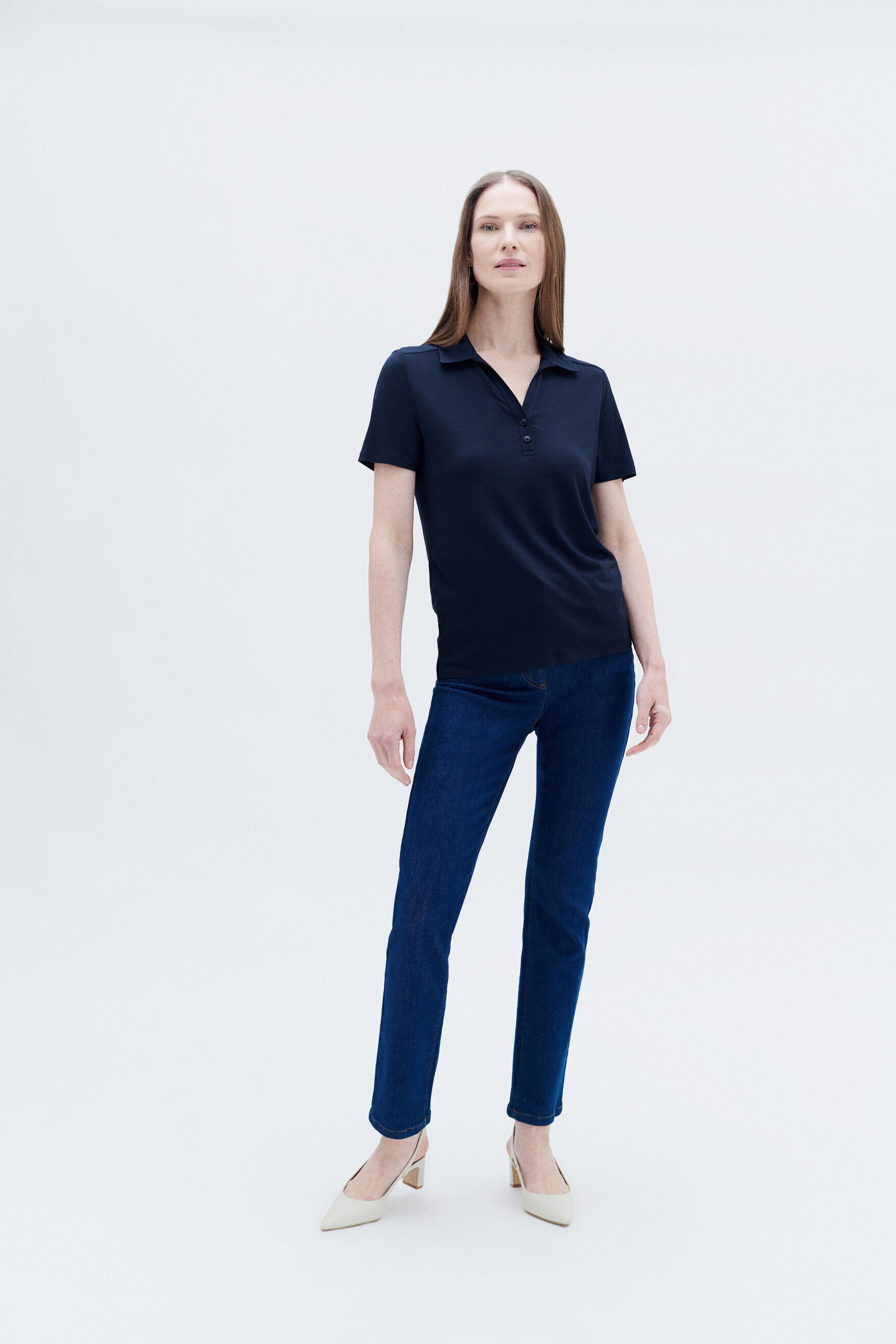 T-shirt taudrey bleu marine femme