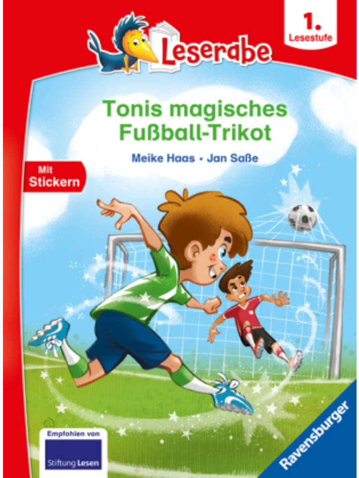 Ravensburger Verlag GmbH Buch - Leserabe 1. Lesestufe - Tonis magisches Fußball-Trikot günstig kaufen onesize