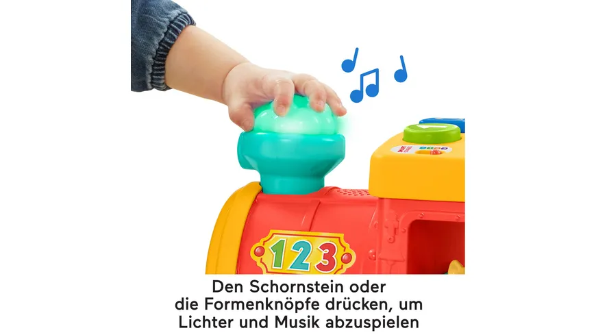 Fisher-Price Little People ABC Zug inkl. Tierfreunde Figuren, Lernspielzeug